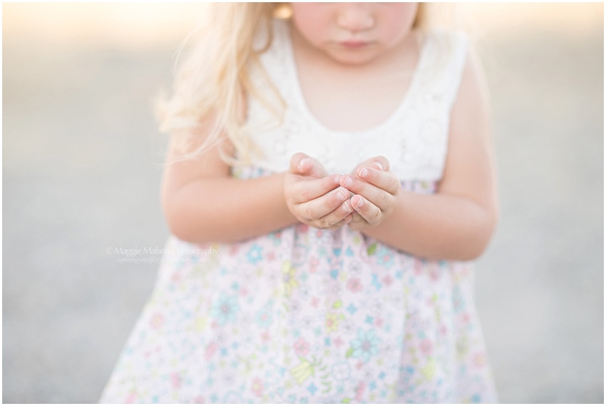 outdoor children's photo session