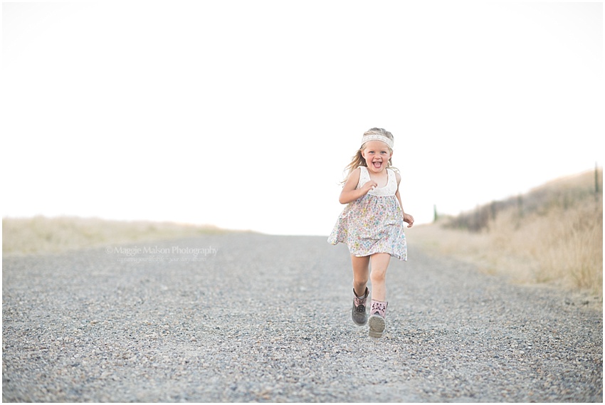 outdoor children's photo session