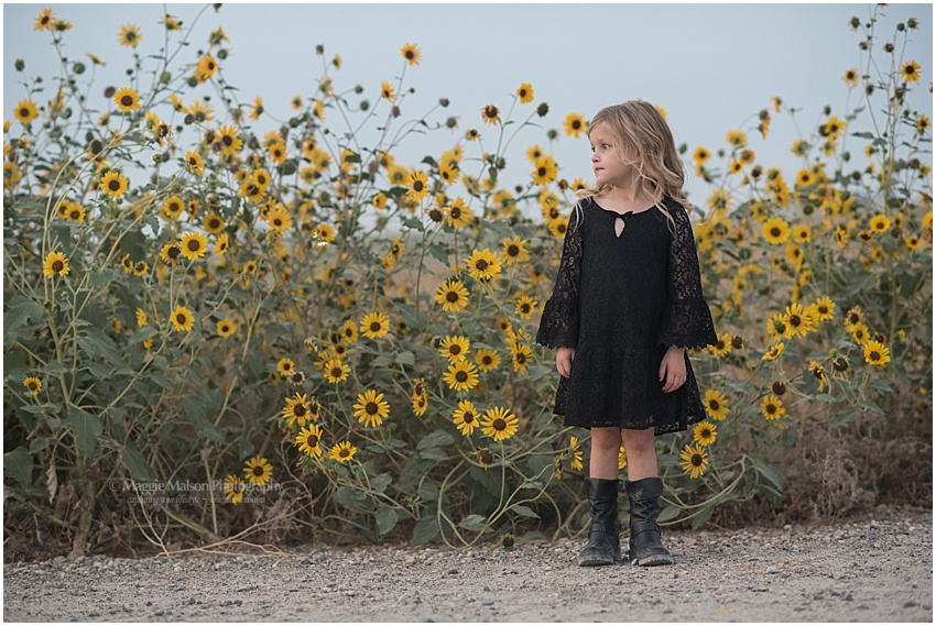 sunflower girl